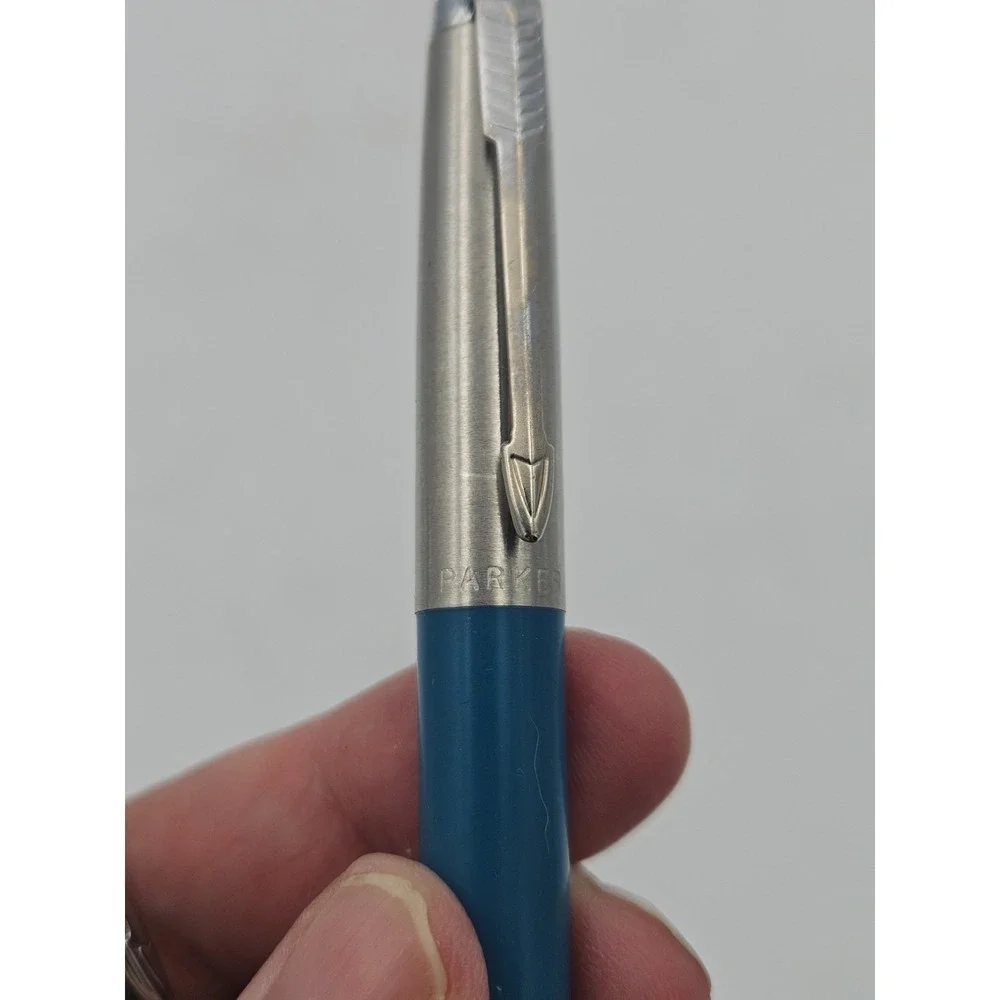 Vintage Parker Pen Pencil Lot 3 Made in USA Jotter Stainless Blue Green